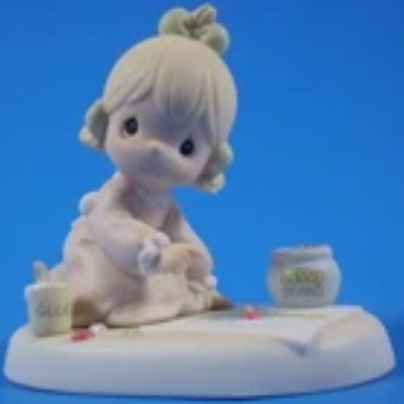 Precious Moments “May Your Seasons Be Jelly and Bright” (Item #587885, 1999) - Picture 3 of 11